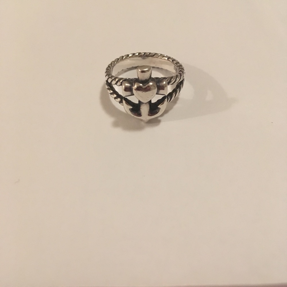 James Avery Faith, Hope, & Love Twisted Rope  Ring